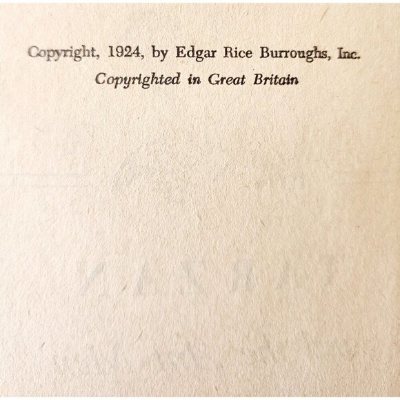 Tarzan And The Ant Men 1940s WW2 Edition HC Edgar Rice Burroughs HBS - Picture 4 of 6